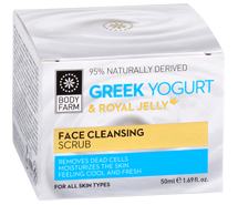 Face Cleansing Scrub - Greek Yogurt &amp; Royal Jelly