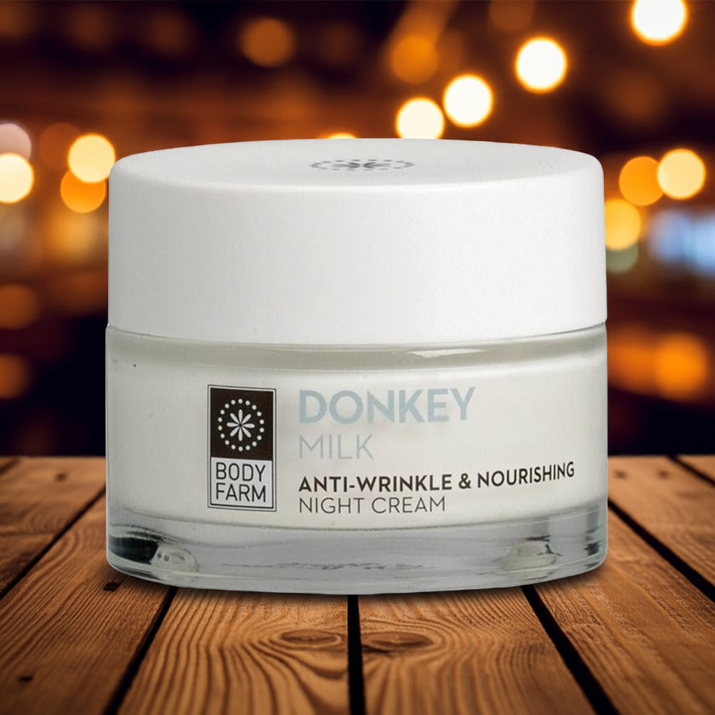 Anti-Wrinkle &amp; Nourishing   Night Cream - Donkey Milk