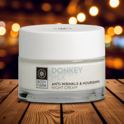 Anti-Wrinkle &amp; Nourishing   Night Cream - Donkey Milk