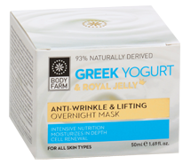 Anti-Wrinkle Overnight Mask - Greek Yogurt &amp; Royal Jelly
