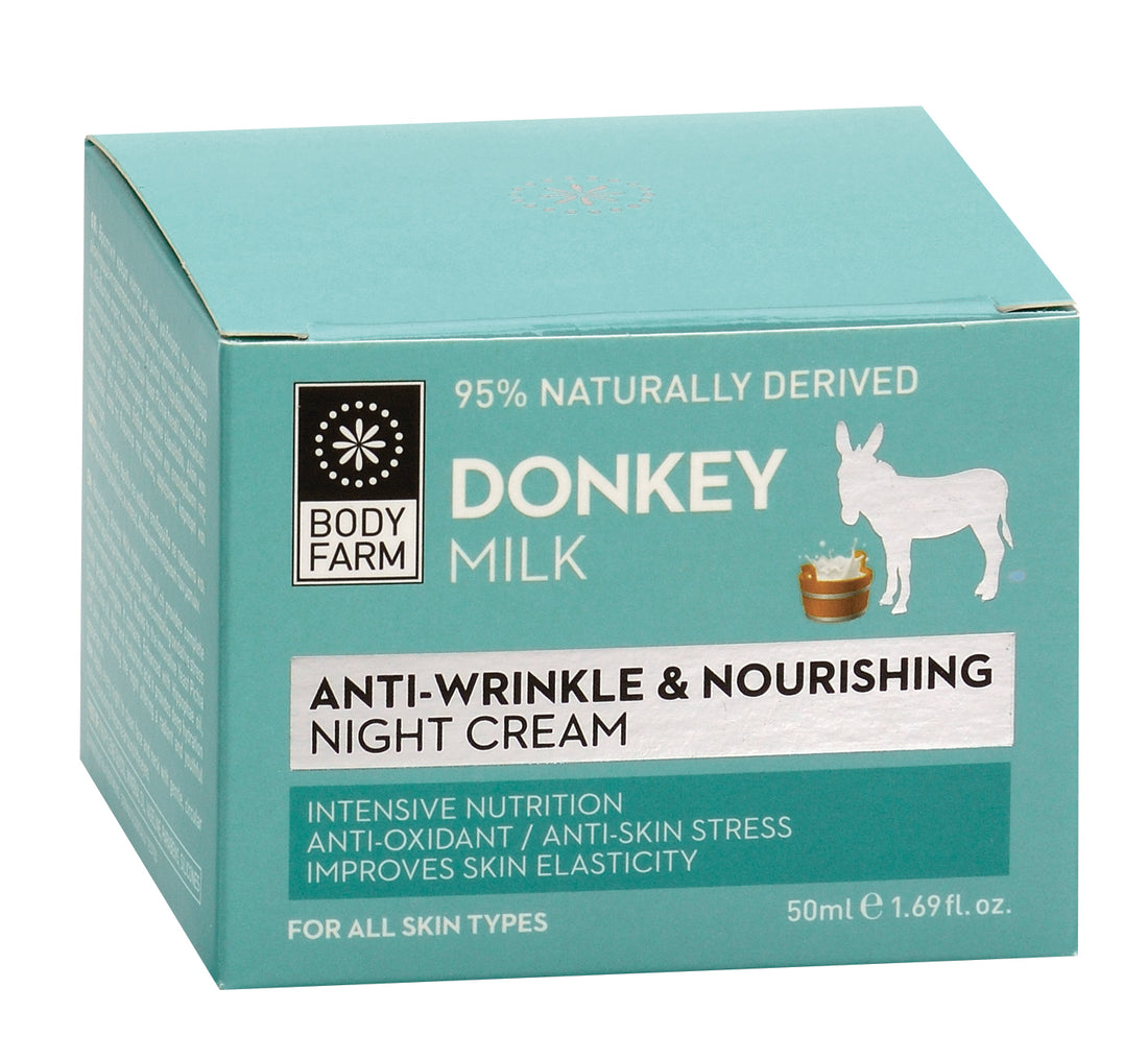 Anti-Wrinkle &amp; Nourishing   Night Cream - Donkey Milk