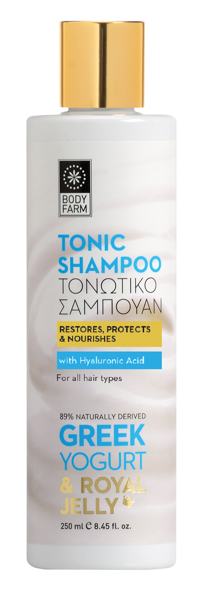 Tonic Shampoo - Greek Yogurt &amp; Royal Jelly