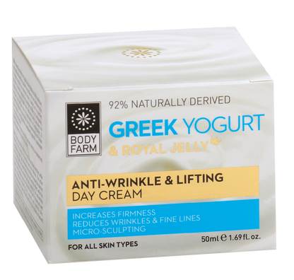 Crème de Jour Anti-Rides &amp; Liftante - Yaourt Grec et Gelée Royale