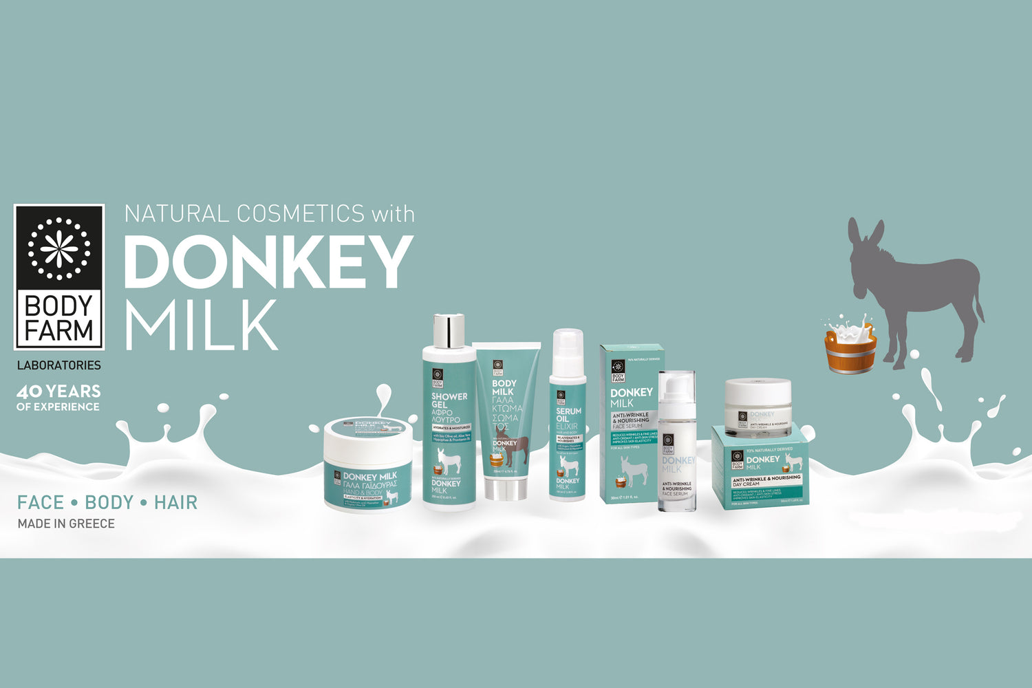 Anti-Wrinkle &amp; Nourishing   Eye Cream - Donkey Milk